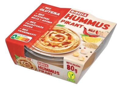 NAMAZ HUMMUS PIKANT RIBELLA 80G