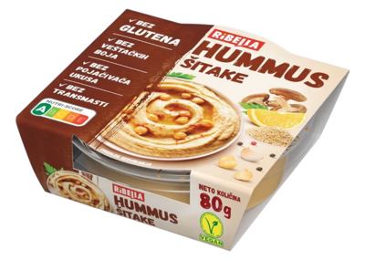 Ribella hummus sitake 80g #24 DTD Ribarstvo