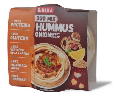 NAMAZ HUMMUS LUK RIBELLA 200G