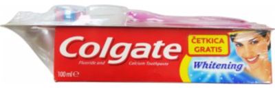 PASTA ZA ZUBE WHI.COLGATE 75ML + GRATIS ČETKICA