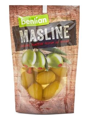 MASLINA DOJP.160GR ZEL.SA PAPRIKOM K PLUS