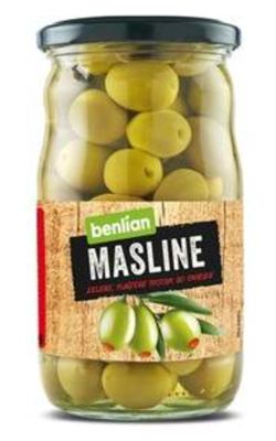 MASLINA ZEL.SA PAPRIKOM 700GR BENLIAN