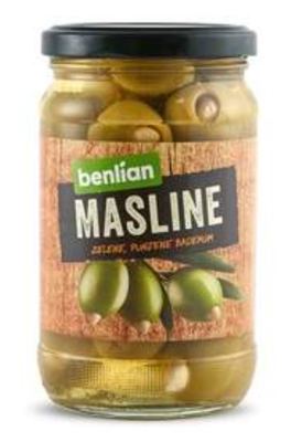 MASLINE ZELENE SA BADEMOM BENLIAN FOOD 360G