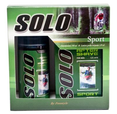 SOLO SPORT GIFT SET ""STERLING""