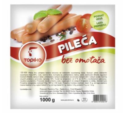 KOBASICA BARENA PILEĆA TOPIKO 1KG