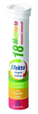 ŠUMEĆE TABLETE MULTIFORE VIT. MINERALI EFEKTA 20/1