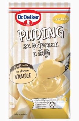 PUDING ZA PRIPREMU U ŠOLJI VANILA DR.OETKER 30G