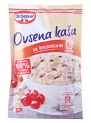 KAŠA OVSENA BRUSNICA DR.OETKER 62G