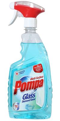 POMPA GLASS CLEANER DIAMOND SHINE 750ML