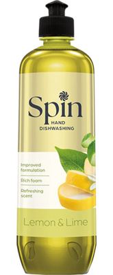 DETERDŽENT ZA SUDOVE SPIN LEMON & LIME 800ML BEOHEMIJA