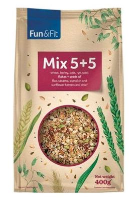MIX 5+5 PAHULJICA I SEMENKI 400GR FUN&FIT