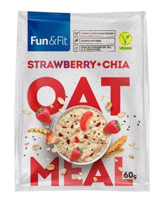 OVSENA KAŠA JAGODA & ČIA 60 GR FUN & FIT