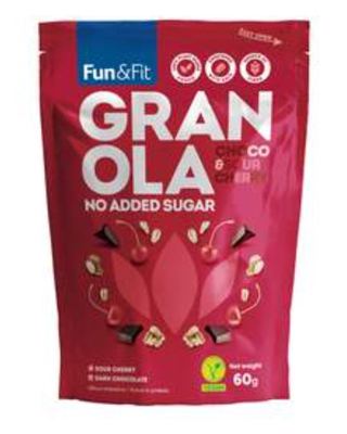 ŽITARICE GRANOLA COKO VISNJA 60GR FUN&FIT