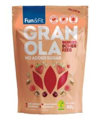 ŽITARICE GRANOLA CRVENO VOCE 60GR FUN&FIT