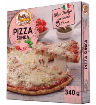 PIZZA ŠUNKA 340 g MARA