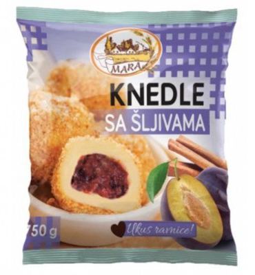 KNEDLE SA ŠLJIVAMA 750G SMRZ. "MARA" 1/10