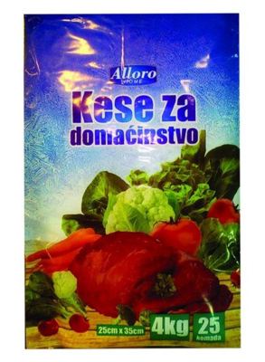 KESE ZA ZAMRZIVAC ALLORO 4KG 25/1