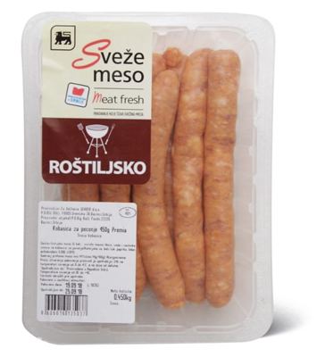 Kobasica za pecenje 450g Sveze M