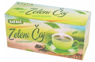 ČAJ ZELENI BAŠ BAŠ 30G