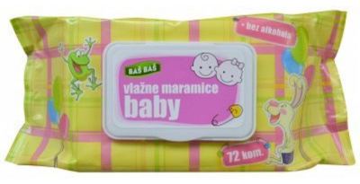 VLAŽNE MARAMICE BABY BAŠ BAŠ 72/1