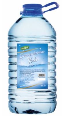DEMINERALIZOVANA VODA BAŠ BAŠ 5L