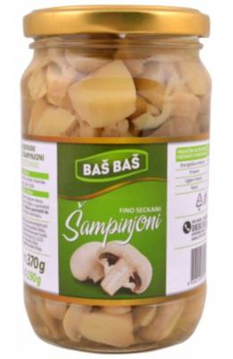ŠAMPINJONI REZANI BAŠ BAŠ 370G
