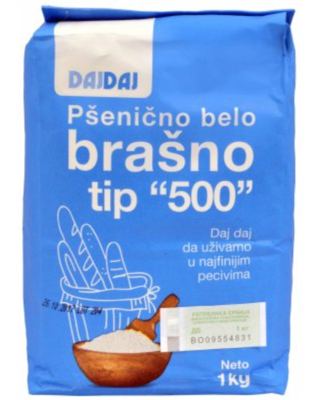 BRAŠNO PŠENIČNO TIP-500 DAJ DAJ 1KG