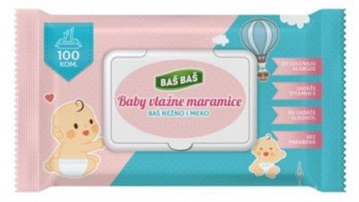 VLAŽNE MARAMICE BABY BAŠ BAŠ 100/1