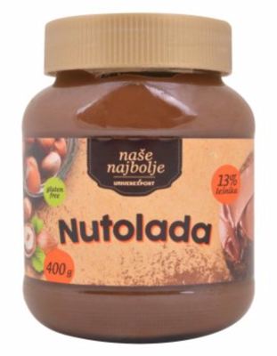 KREM NUTOLADA NAŠE NAJBOLJE 400G