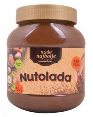 KREM NUTOLADA NAŠE NAJBOLJE 750G