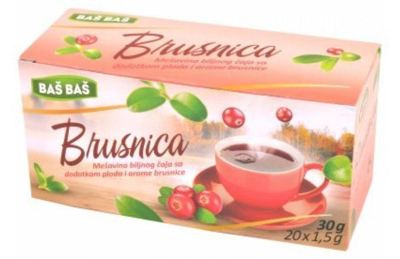 ČAJ BRUSNICA BAŠ BAŠ 30G