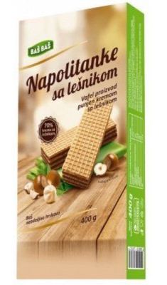 NAPOLITANKE LEŠNIK BAŠ BAŠ 400G
