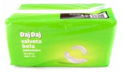 SALVETE 1SL BELE 28X28 DAJ DAJ 200/1