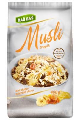 MUSLI TROPIC BAŠ BAŠ 400G