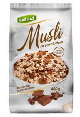 MUSLI SA ČOKOLADOM BAŠ BAŠ 400G