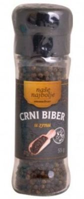 BIBER U ZRNU CRNI NAŠE NAJBOLJE 55G MLIN