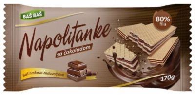 NAPOLITANKE ČOKOLADA BAŠ BAŠ 170G