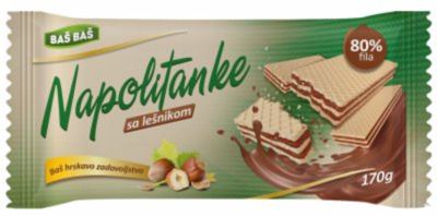 NAPOLITANKE LEŠNIK BAŠ BAŠ 170G