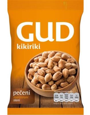KIKIRIKI PECENI SLANI 80G GUD