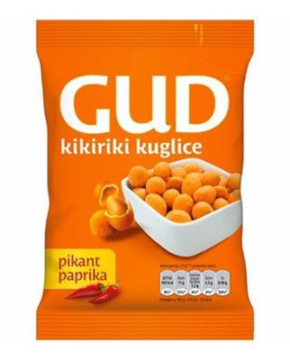 Kikiriki kuglice obložene paprikom 110g