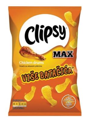 SNACK CLIPSY 80g MAX PILETINA