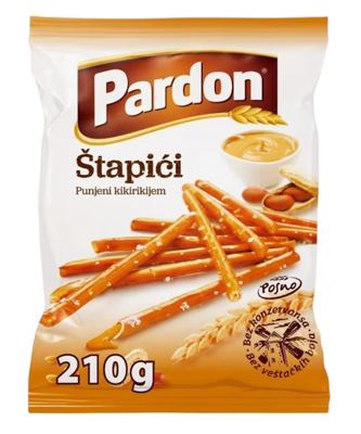 ŠTAPIĆI KIKIRIKI 210g PARDON