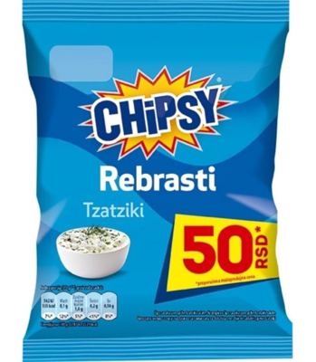 CHIPSY 25G REBRASTI TZATZIKI MARBO