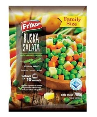 RUSKA SALATA 700GR FRIKOM