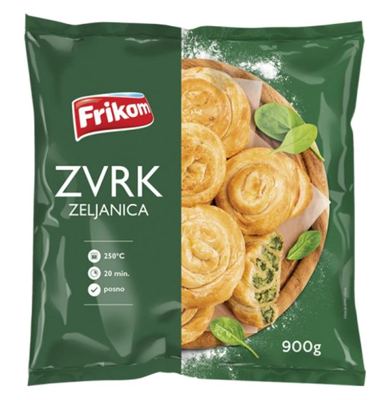 FRIKOM ZVRK PITA ZELJANICA 900G