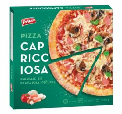FRIKOM PIZZA CAPRICCIOSA 330G