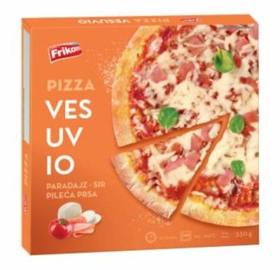PIZZA VESUVIO 330GR FRIKOM