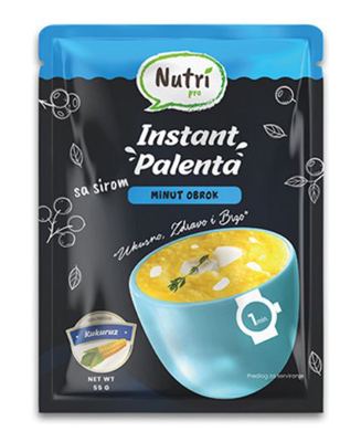 INSTANT PALENTA SA SIROM 55GR NUTRI PRO