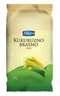 ALLORO KUKURUZNO ZUTO BRASNO 750G