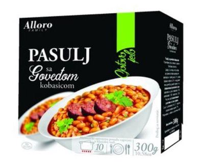 PASULJ SA GOVEDJOM KOBASICOM ALLORO 300G